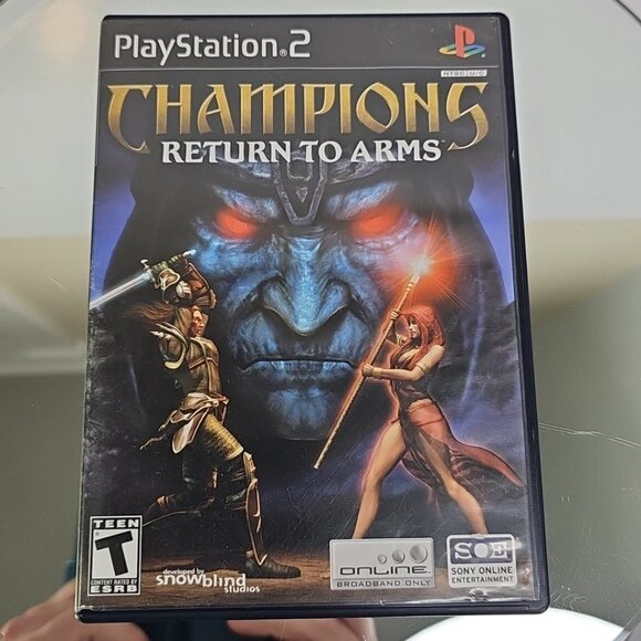 Champions Return to Arms (Sony PlayStation 2 PS2, 2005) CD And Case - Picture 8 of 11